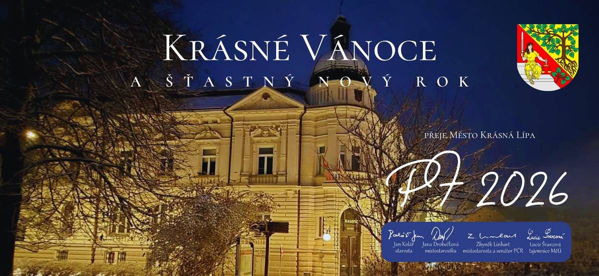 rozsvícením vánočního stromu na Křinickém náměstí jsme společně vstoupili do adventního času období naděje a tichého očekávání. Svátečně jsme vyzdobili město, společně se spolky a organizacemi jsme připravili pestrý tvůrčí a kulturní předvánoční program. Ad- vent nás každoročně zve, abychom na chvíli zpomalili, nadechli se a připomněli si, že i v uspěchané době zůstávají hodnoty, které jsou hlubší a trvalé. A každý z nás by měl dle svých možností přispět k jejich udržování a zachování. Poznávání vlastní historie a uchová- vání tradic nám může pomoci se lépe orientovat v době rychlých společenských proměn,překotného technologického rozvoje i nestálé geopolitické situace. V našem městě máme velké štěstí na spoustu šikovných a nadšených lidí, kteří lidové tradice udržují, pečují o ně a rádi se s námi o ně podělí. Právě adventní čas nabízí mnoho příleži- tostí shlédnout vystoupení folklorních souborů Dykyta, Lužičan a Křiničánek nebo pěvecké koncerty Krásnolipského komorního sboru, Sborečku a dalších. Nebo si jen společně zazpívat koledy pod lípou na náměstí. Máme mezi sebou také řadu pamětníků i badatelů, kteří se zabývají historií našeho města. A tak se v článcích a knihách Stanislava Strašila, Karla Jarolímka, Michala Zenknera nebo Rostislava Křivánka a dalších dozvídáme mnohá již pozapomenutá fakta a skutečnosti.Ty nám často nastavují zrcadlo pro porovnání se současností, v mnohém nás zároveň napl- ňují hrdostí na naše město. A současně nám vytváří závazek k jeho udržování a další rozvoj. V novodobé historické etapě po roce 1989 město prochází dynamickým rozvojem. Nejsou to jen obrovské investice do veřejné infrastruktury, ale i práce a vklad soukromých podnikatelů. Podobně i přístup vlastníků ke svým domům a dalším nemovitostem. To vše společně s vkladem města, kdy se každým rokem daří získávat a investovat pro náš další rozvoj desítky milionů korun, dává naději, že život v Krásné Lípě bude stále kvalitnější. Pro dobrou budoucnost potřebujeme kvalitní předškolní a školní vzdělávání, silné sociální služby pro potřebné a ohrožené mezi námi, podporu občanské společnosti v zájmových spolcích a organizacích, fungující radnici a městské služby. K tomu jsou nutným základem zdravé finance a vize pro další udržitelný rozvoj. Jsem přesvědčen, že o to společně s vámi, kolegy zastupiteli i všemi spolupracovníky úspěšně usilujeme. Máme k tomu dosta- tek energie i vaší podpory, za níž děkuji. Přeji vám, aby vánoční čas přinesl do vašich domovů pokoj, naději a porozumění. Ať je pro vás rok 2025 rokem zdraví, vnitřní síly a nezbytného štěstí, které drží rodiny i celé společenství pohromadě.  Jan Kolář, starosta města