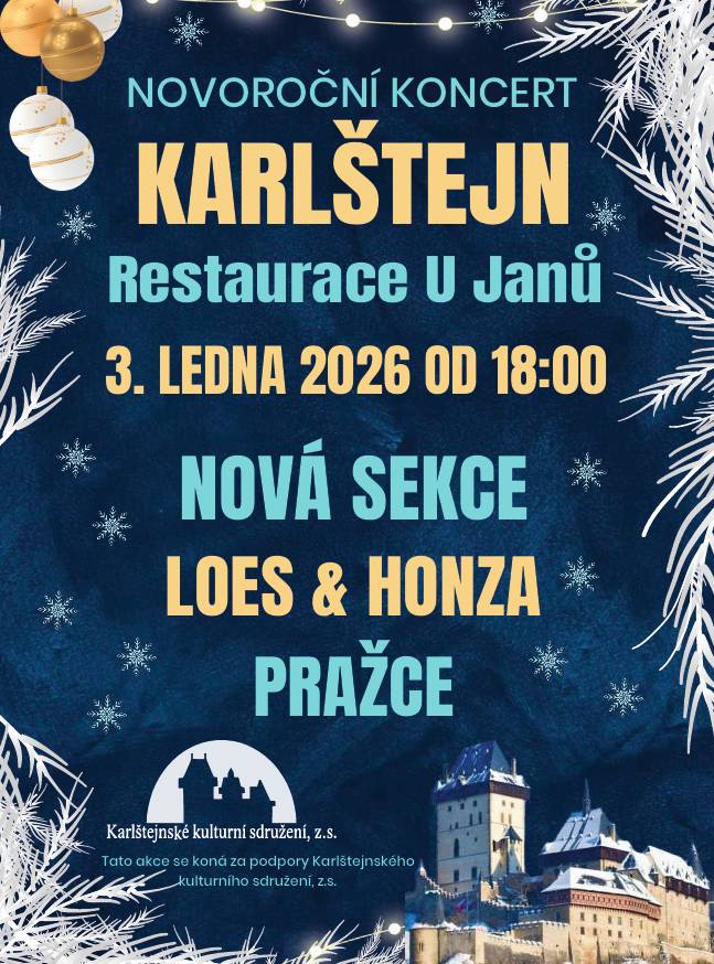 Novoroční koncert Karlštejn 3.1.2026