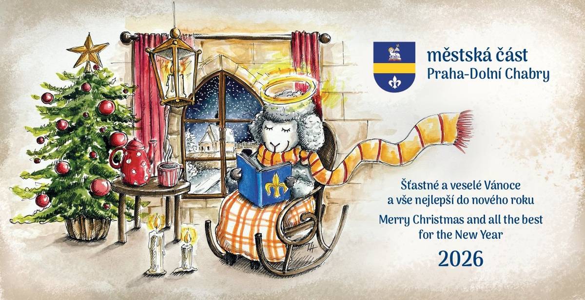 Užijte si svátky v klidu a pohodě, zkuste si trochu odpočinout a těšme se společně na výzvy, které nás čekají v novém roce.     Radnice a úřad městské části vám přeje šťastné a veselé Vánoce  a vše nejlepší do nového roku 2026.