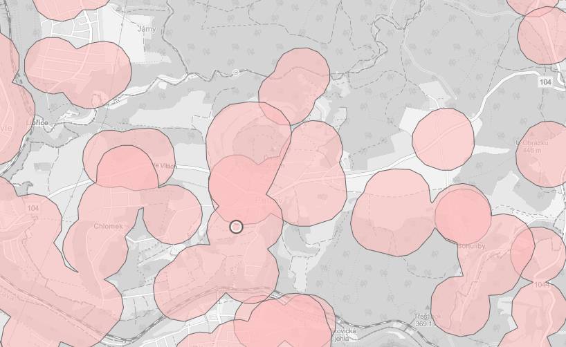 Upozorňujeme na omezení používání pyrotechniky vyplývající ze zákona č.344/2025 § 35b, které vešlo v platnost 1.12.2025. Na mapě jsou zobrazeny zóny, ve kterých je zakázáno zacházet s pyrotechnickými výrobky s výjimkou kategorie F1.