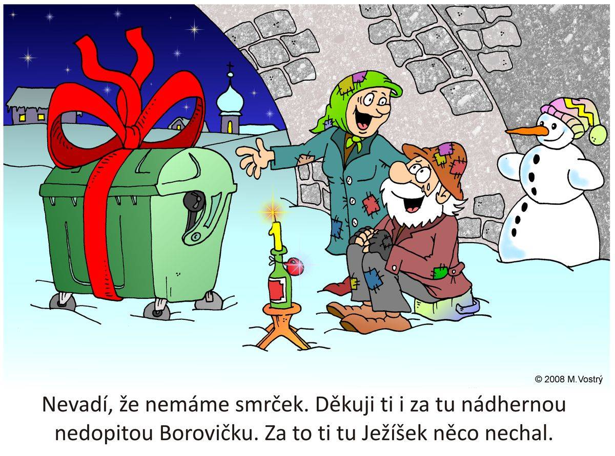 I chudé Vánoce můžou být šťastné