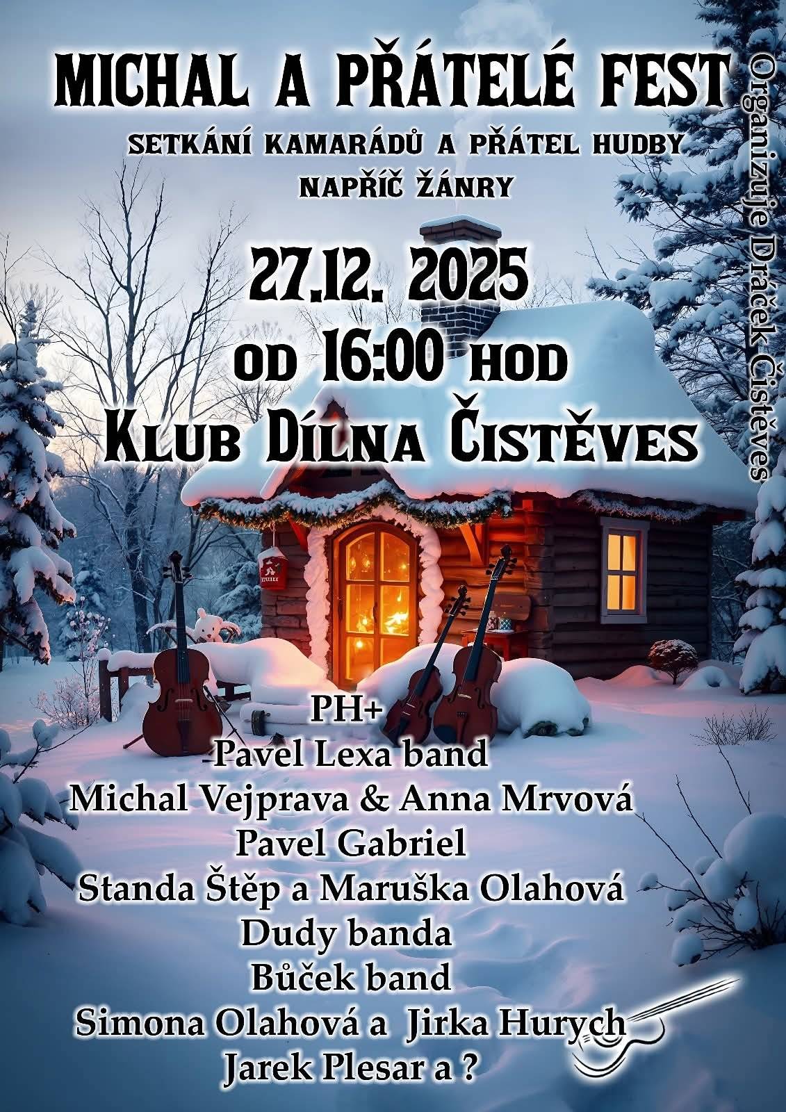 Tradiční festiválek před koncem roku...