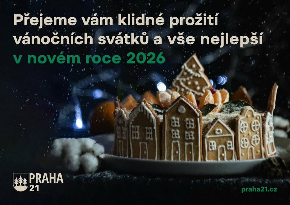Milí Újezďáci, chtěli bychom vám poděkovat za všechna příjemně strávená setkání, vaše podněty a spolupráci na dalším rozvoji naší městské části. Přejeme vám klidné a radostné Vánoce a do nového roku 2026 hodně zdraví, štěstí a spokojenosti. Těšíme se na vás i v roce, který nás čeká! 🎄✨