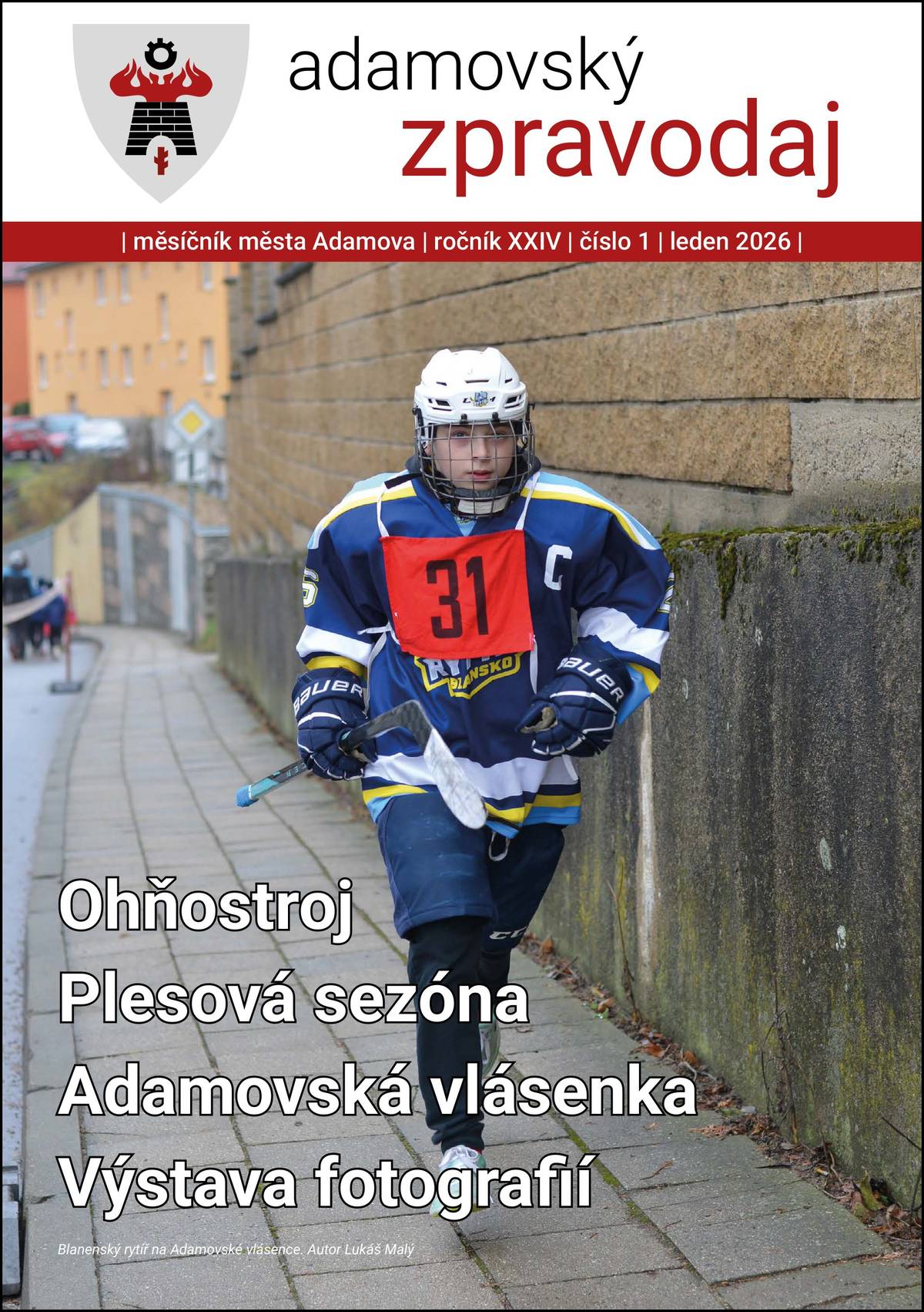 Bylo vydáno lednové číslo Adamovského zpravodaje. Můžete si jej stáhnout z přílohy tohoto příspěvku.