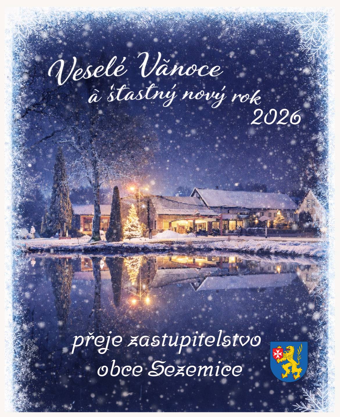 Krásné prožití svátků vánočních a mnoho zdraví a štěstí v roce 2026.