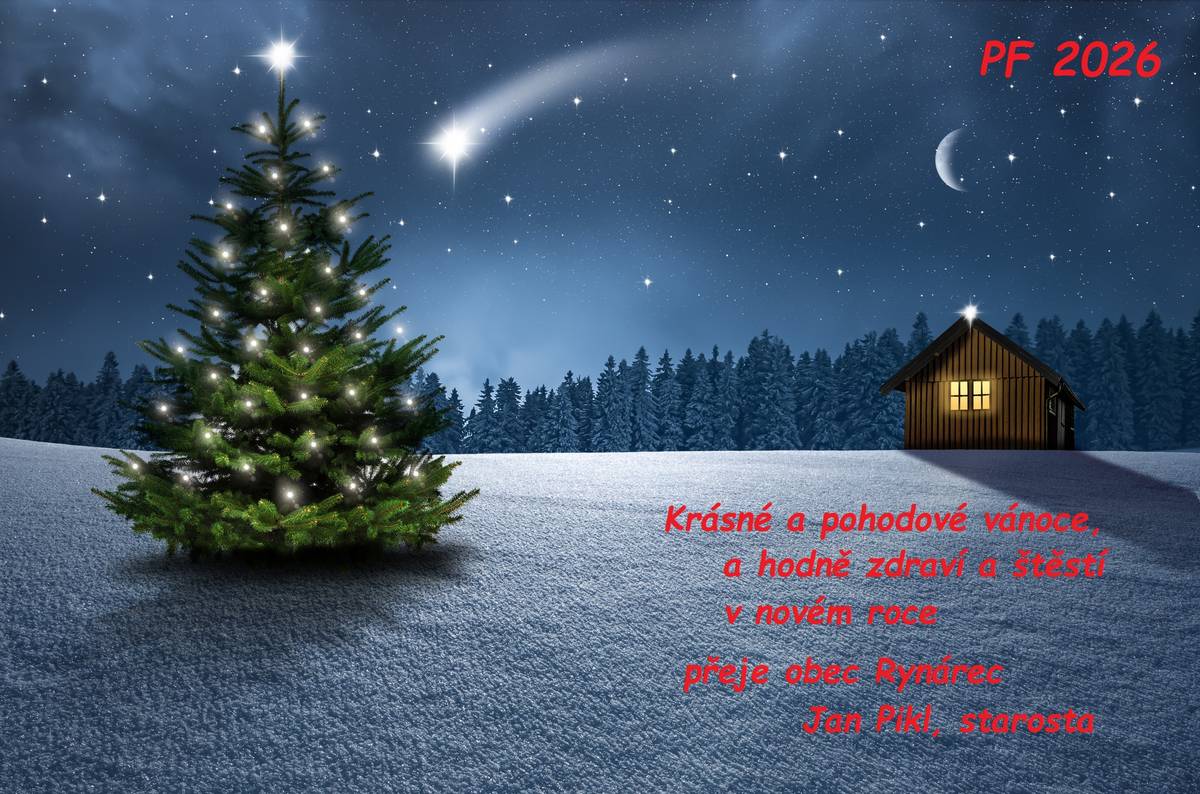 Vážení spoluobčané, vážení čtenáři Rynáreckého zpravodaje, v příloze Vám zasíláme vánoční vydání Rynáreckého zpravodaje. Veselé vánoce a příjemné čtení                                                                                Jan Pikl, starosta