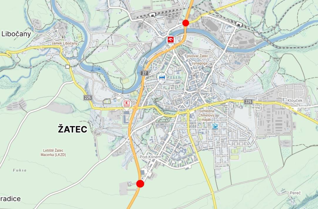 Po otevření obchvatu a přemostění Žiželic, což pomáhá při jejich cestách i mnoha obyvatelům Žatce, se dál pracuje na dalších dopravních změnách.