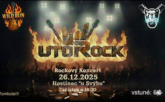 Rockový koncert- Utorock