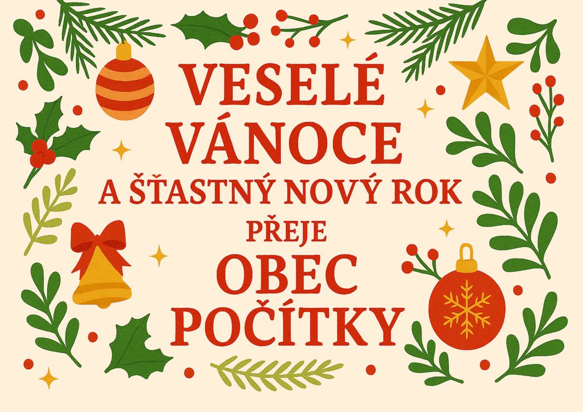 Veselé Vánoce a šťastný nový rok 2026!