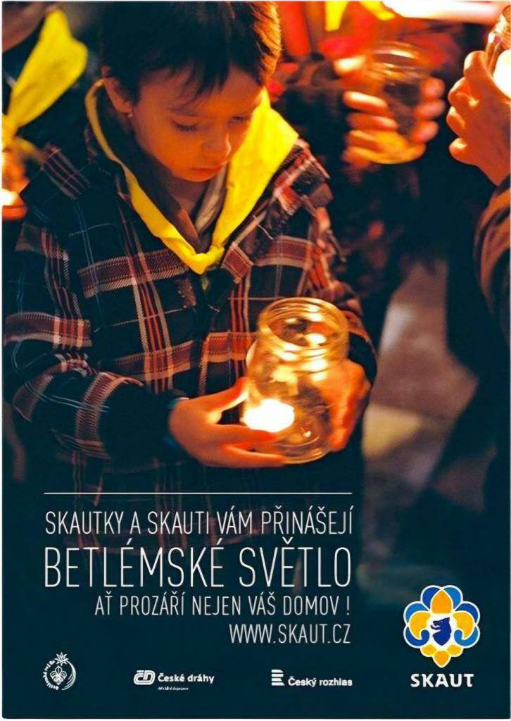 Přijďte si pro Betlémské světlo 22.12.2025. Do budovy obecního úřadu od 17:00 do 19:00.