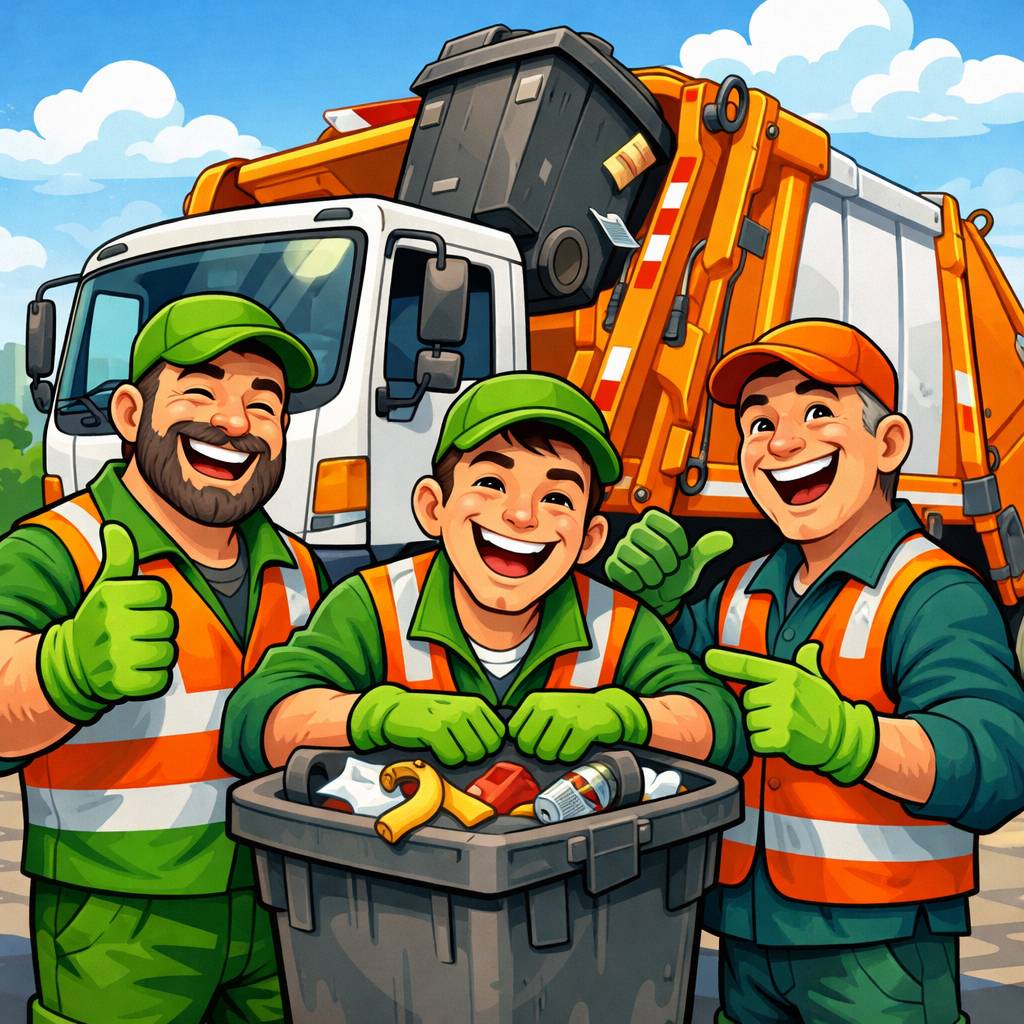 Informace o změně svozu komunálního odpadu v Naší obci v období Vánoc. Svoz který měl proběhnou ve středu 31.12.2025 nebude a náhradní svoz proběhne v sobotu 3.1.2026.