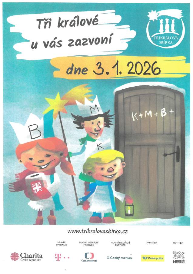 Tříkrálová sbírka pořádaná Charitou České Budějovice zavítá opět i k nám do Vitína. Těšit se můžete na malé koledníky, kteří u vás zazvoní 3.ledna dopoledne!
