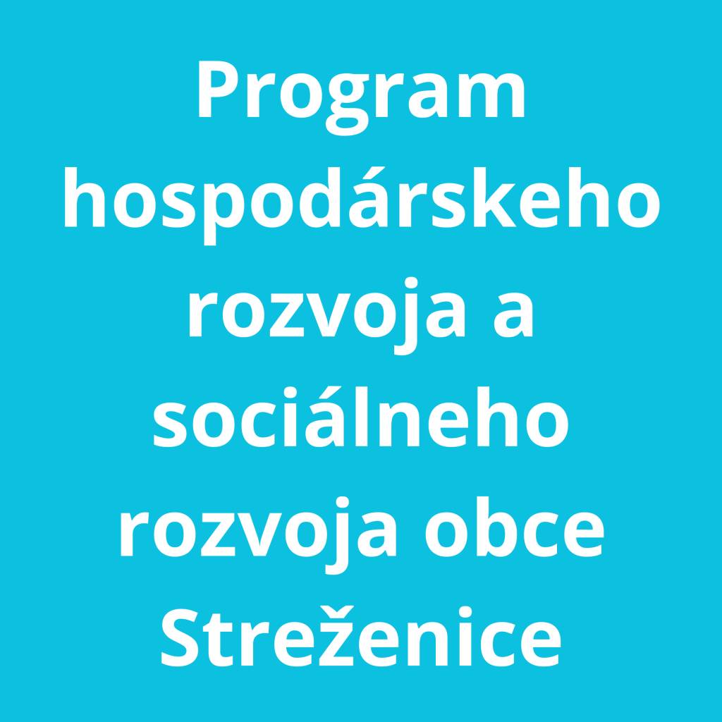 Cieľom dotazníka je zistiť potreby občanov v jednotlivých oblastiach ich života.