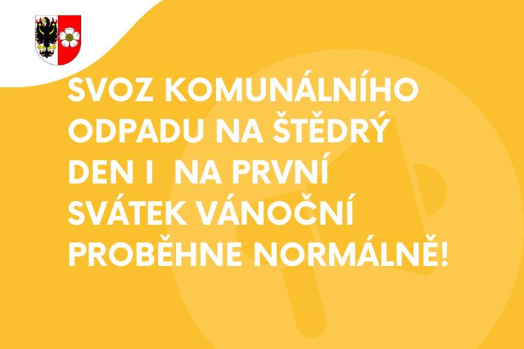 zajistí společnost FCC Regios na štědrý den i první svátek vánoční.