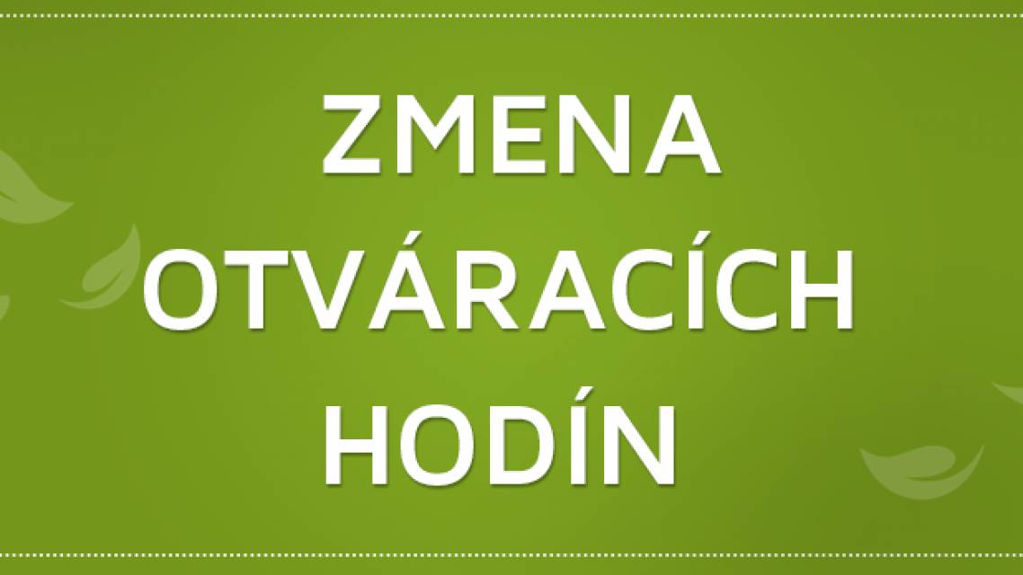 Vianočná otváracia doba Hostinec. Viac info tu.