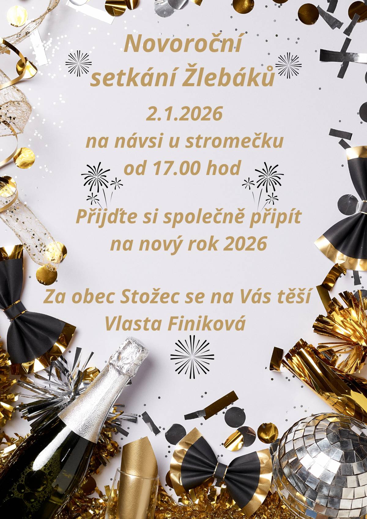 Novoroční setkání Žlebáků