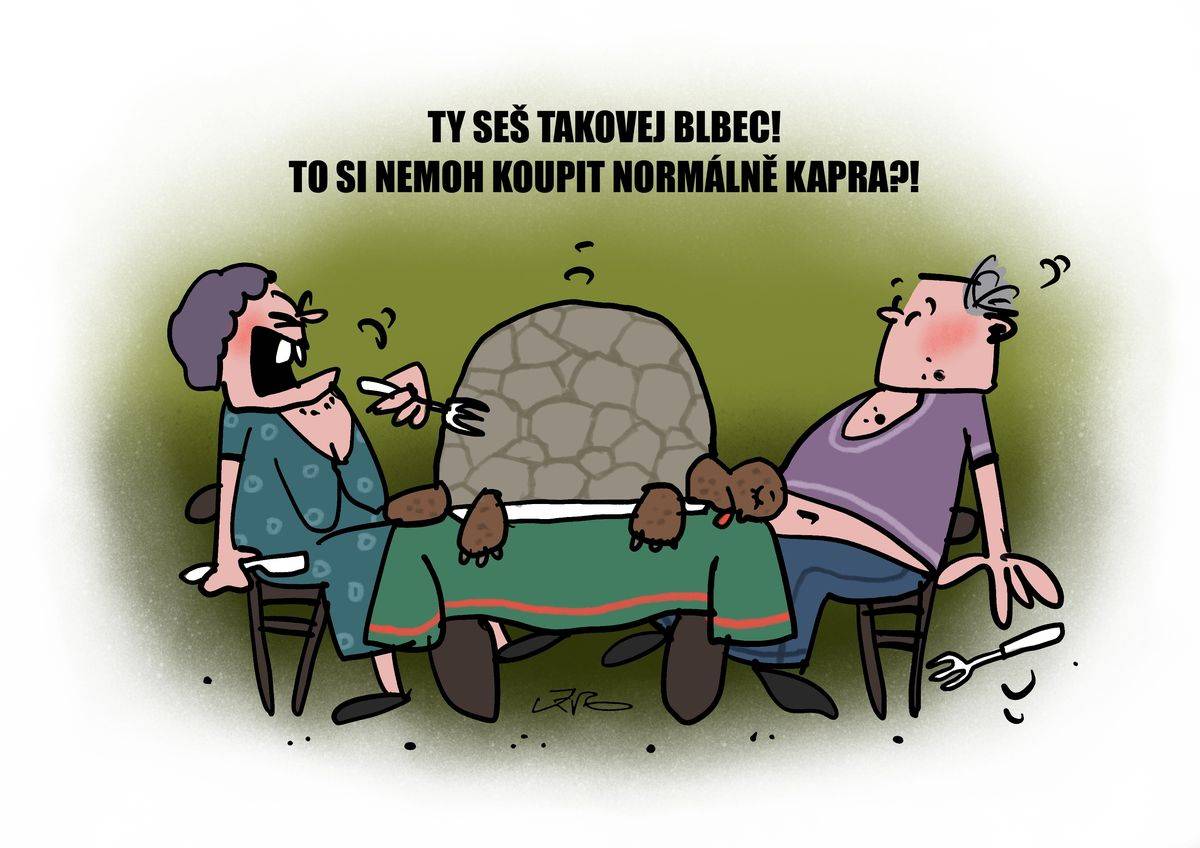 Podivný štědrovečerní pokrm