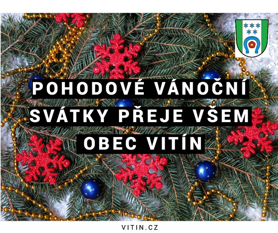 Přeje všem OÚ Vitín.