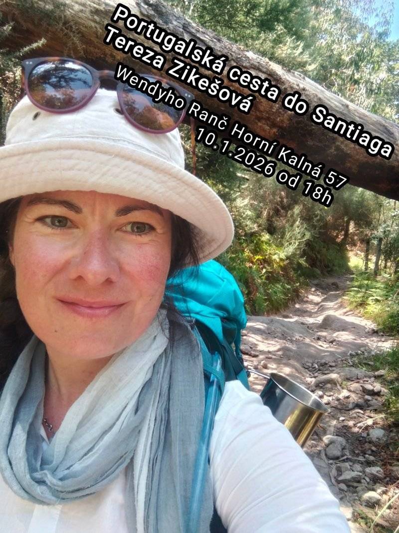 Wendyho Ranč v Horní Kalné zve 10. ledna 2026 od 18:00 na přednášku o cestě do Santiago de Compostela.
