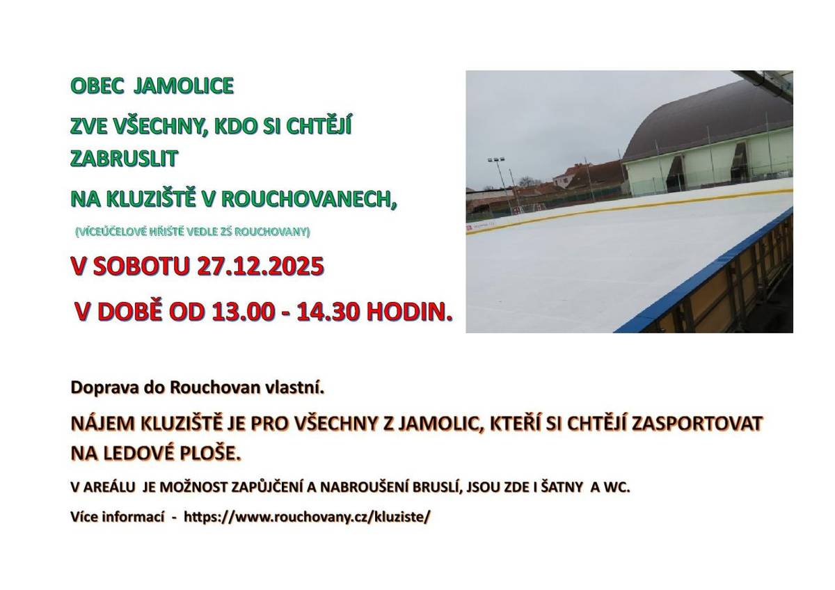 Bruslení v Rouchovanech