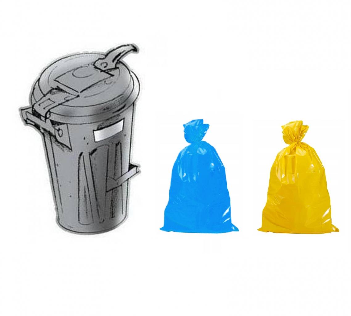 Zítra proběhne svoz popelnic a také svoz pytlů s tříděným odpadem (papír, plast a tetrapack).