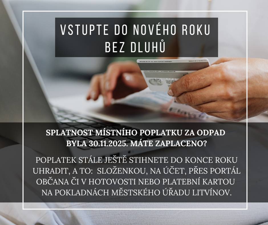 📌Více informací k místnímu poplatku za obecní systém odpadového hospodářství naleznete na webových stránkách města:   🔗https://www.mulitvinov.cz/vismo/dokumenty2.asp?id=486243&n=informace-k-mistnimu-poplatku-za-obecni-system-odpadoveho-hospodarstvi