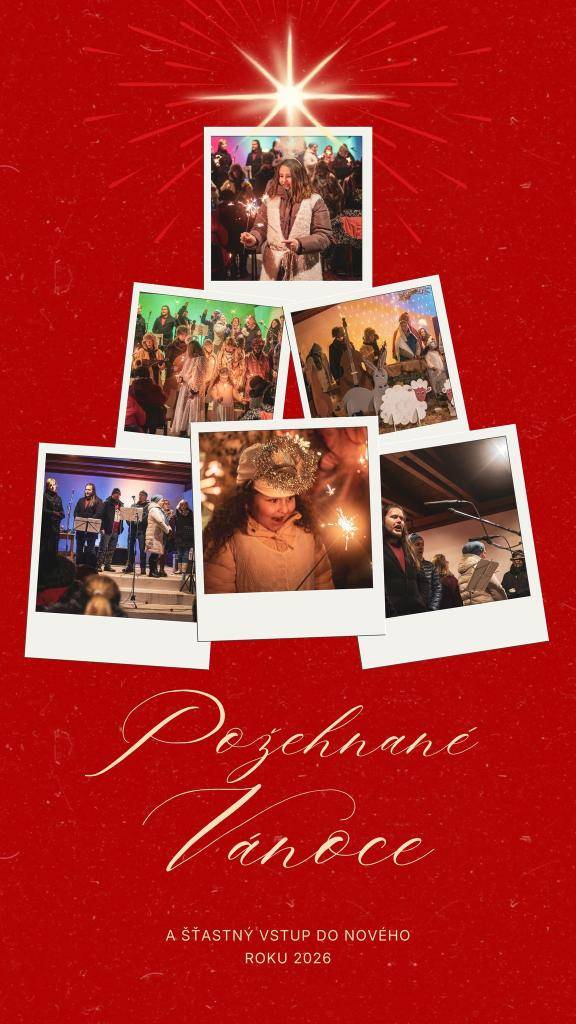 Přejeme všem klidné Vánoce prožité po boku těch, které máte rádi a šťastný rok 2026