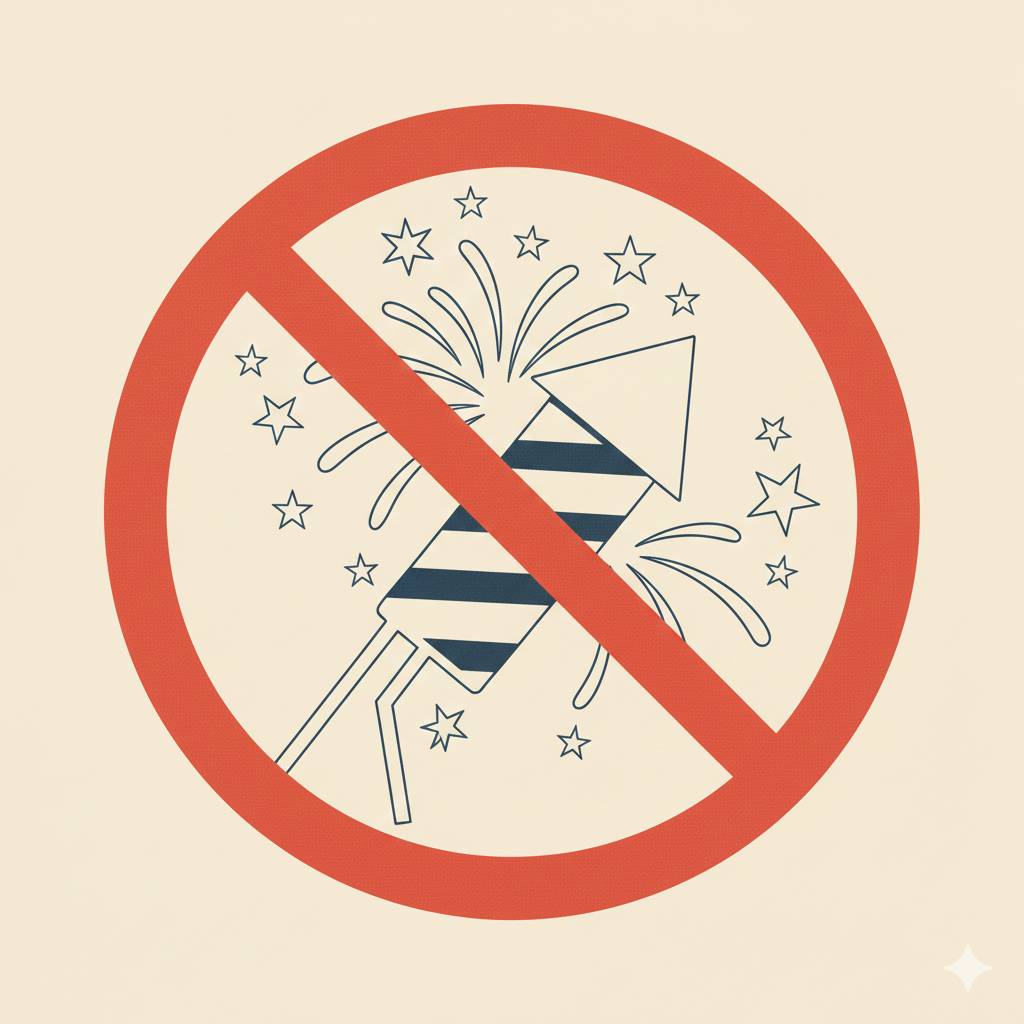 Blížící se silvestrovské oslavy přinášejí zvýšené používání pyrotechniky. Připomínáme, že od 1. prosince 2025 platí nová pravidla, která omezují její používání v citlivých lokalitách a vymezených zónách. Prosíme o ohleduplnost k lidem i zvířatům.