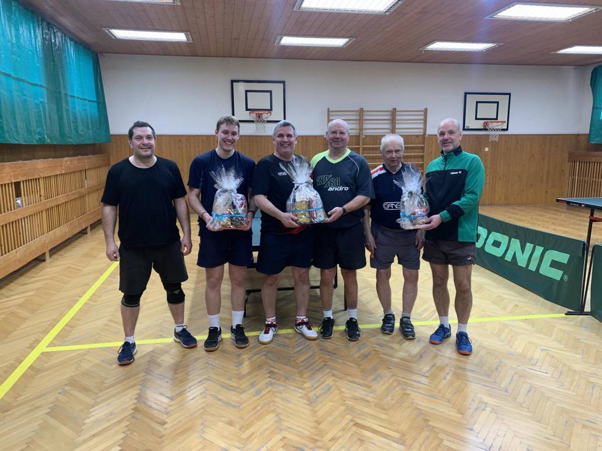 Koncem roku 27. 12. a 28. 12.2025 proběhly dva turnaje ve stolním tenise.