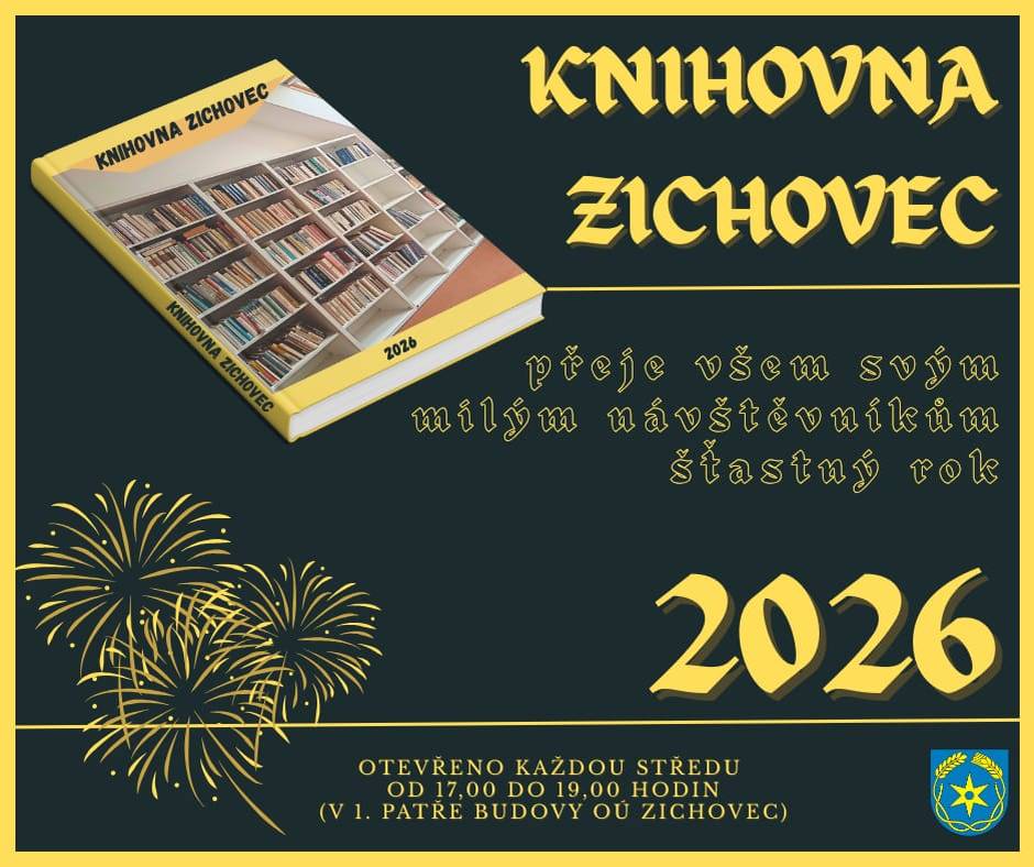 Obecní úřad a knihovna přeje všem občanům úspěšný rok 2026.
