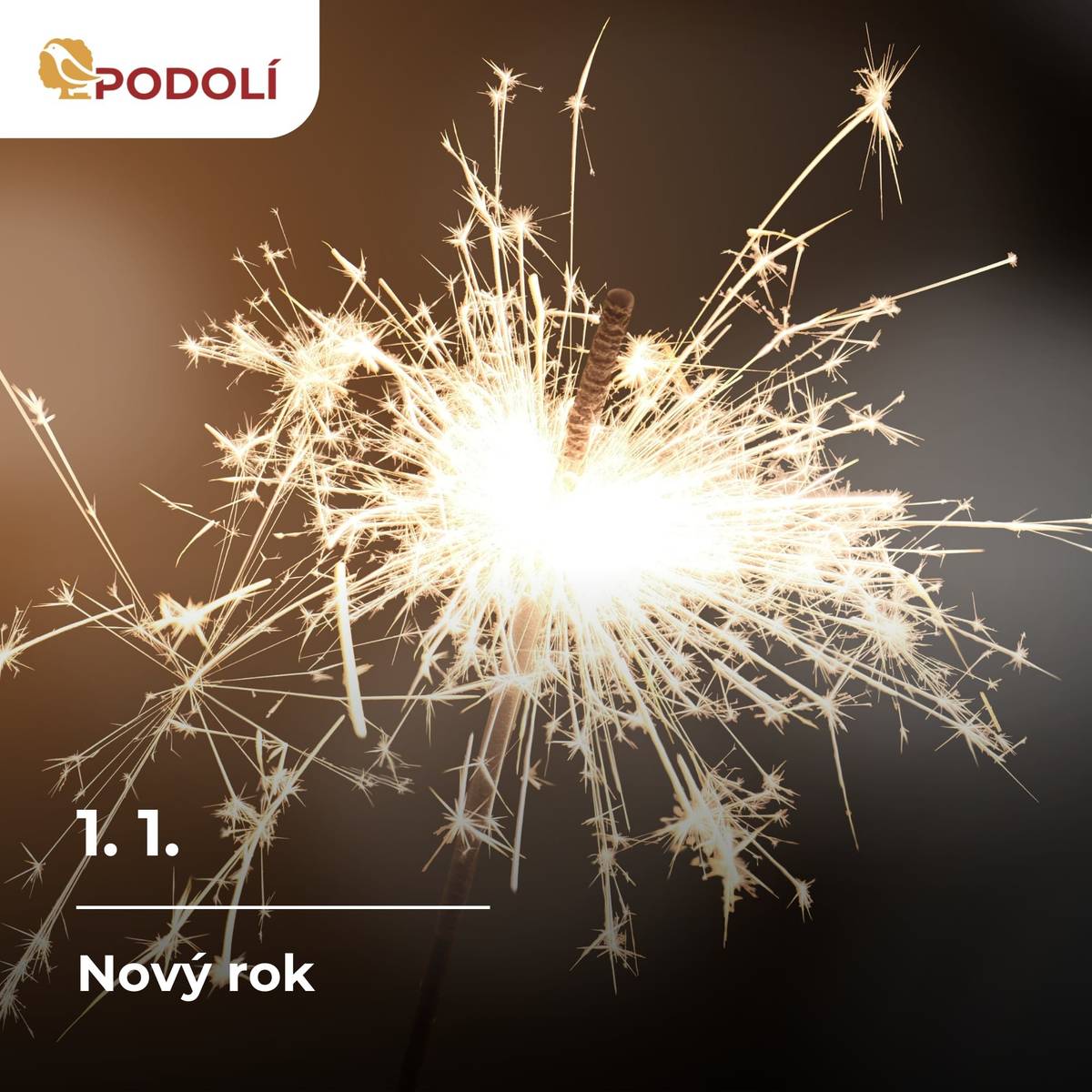 Obec Podolí vám do nového roku přeje hodně zdraví, štěstí, pohody a splněných přání. Ať vám přinese radost, úspěchy a mnoho krásných chvil