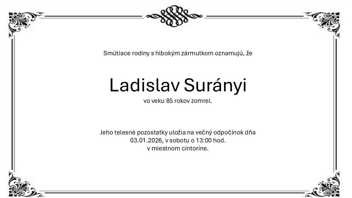 zverejnené so súhlasom rodiny