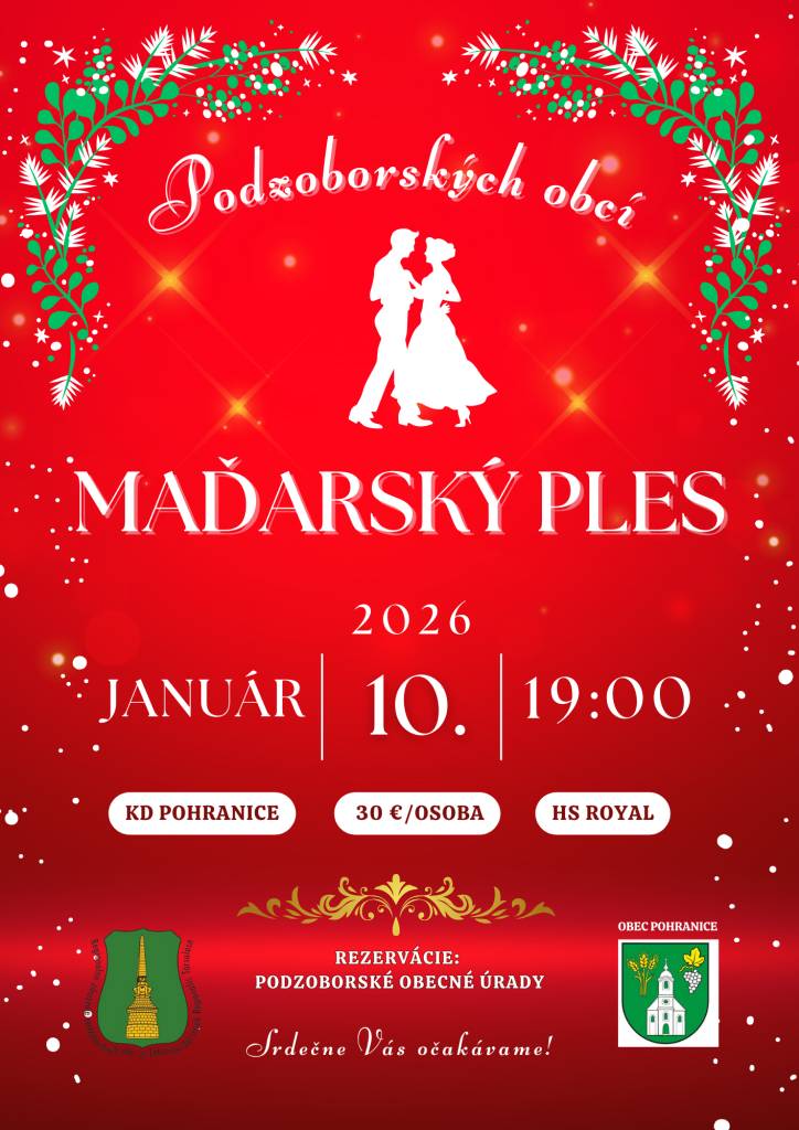 Maďarský ples v Pohraniciach