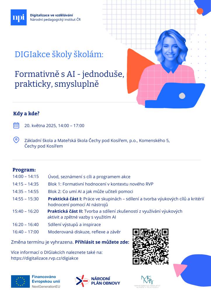 Zveme všechny pedagogy na DIGIakci.