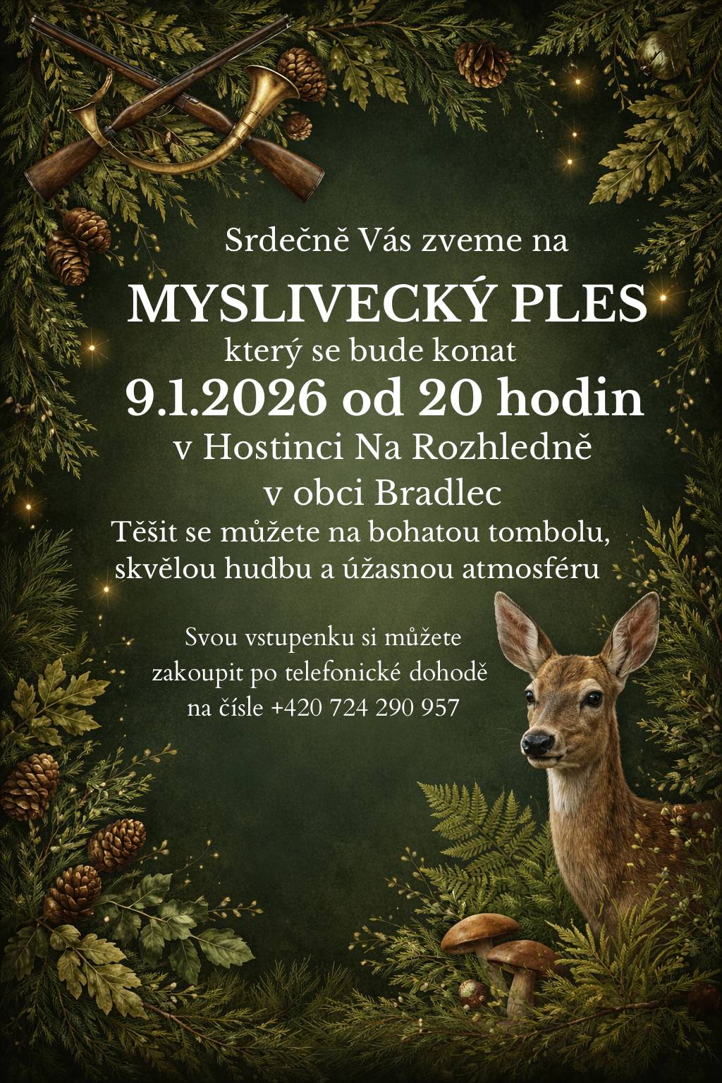 Poslední volné vstupenky.