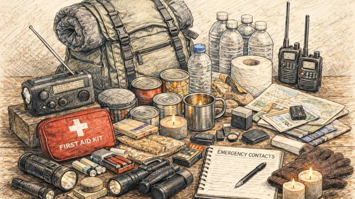 Preventívny materiál ako sa pripraviť a ako postupovať pri krízových situáciách, ktorý je užitočné mať k dispozícii.