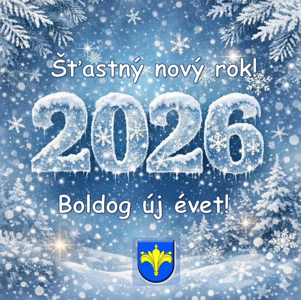 Vážení spoluobčania!  Stojíme na prahu okamihu, kedy sa starý rok stretáva s novým. Je to čas, kedy sa hodiny na chvíľu spomalia a my sa v tichu svojich domovov obzeráme späť na cestu, ktorú sme za uplynulých 365 dní prešli.
