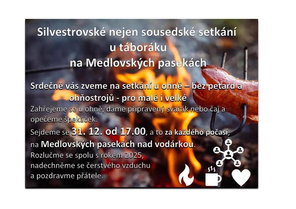 31.12.2025 od 17:00 na Medlovských pasekách