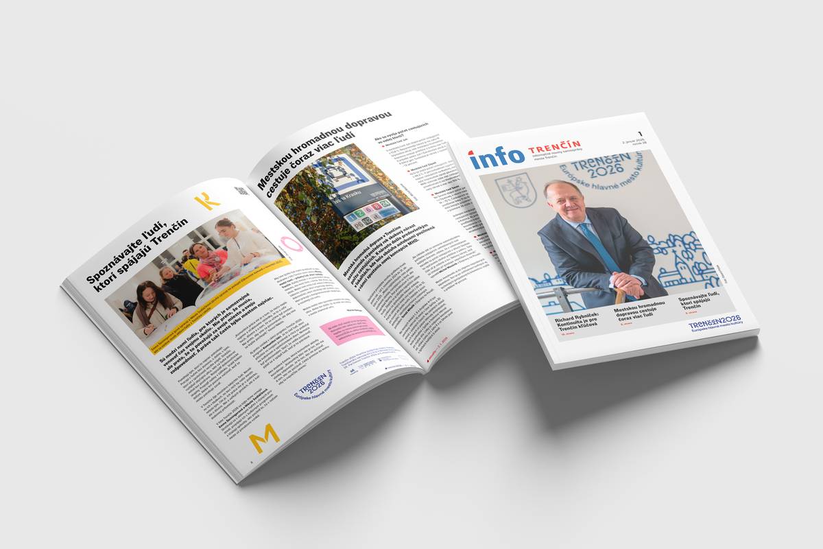 Spolu s prvými dňami nového roka 2026 sa do schránok obyvateľov mesta Trenčín dostávajú aj mestské informačné noviny INFO TRENČÍN. Ich distribúciu majú v rukách kolportéri spoločnosti Pardon. Ak v schránke noviny nenájdete a prajete si ich mať, dajte nám vedieť do redakcie na info@trenčin.sk alebo na tel. číslo 032 6504 287 Čo nájdete v [...]Čítať viac...