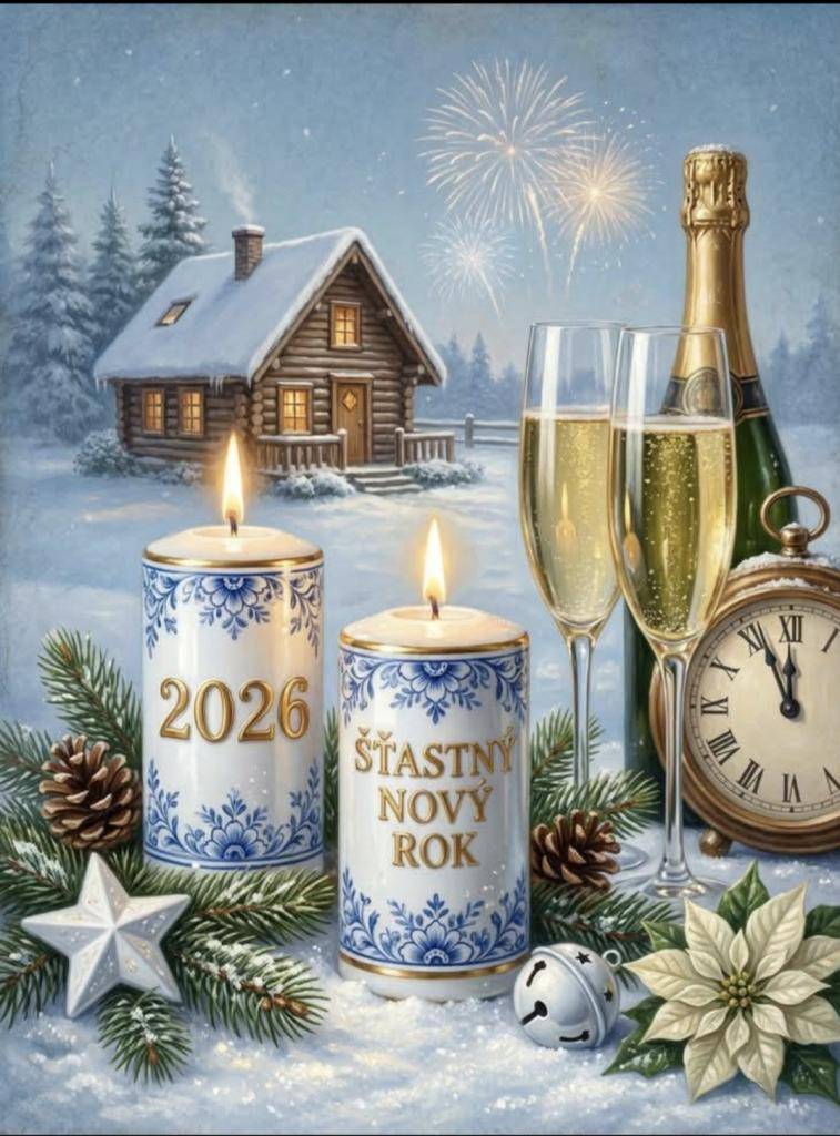 Prajeme Vám šťastný nový rok 2026