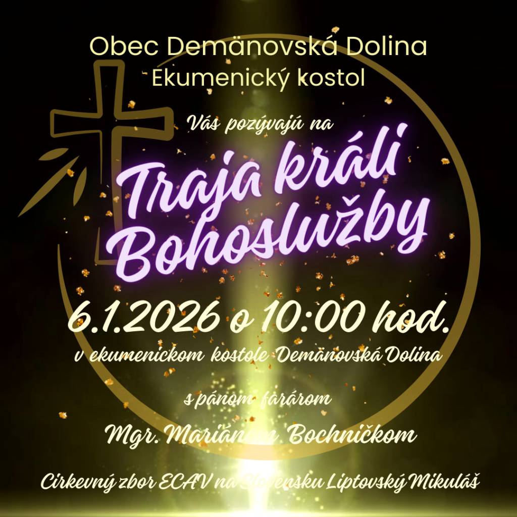 Pozvánka na Bohoslužby