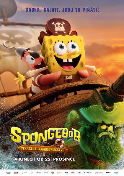 04.01.2026 v 17:00 - SpongeBob: Pirátské dobrodružství