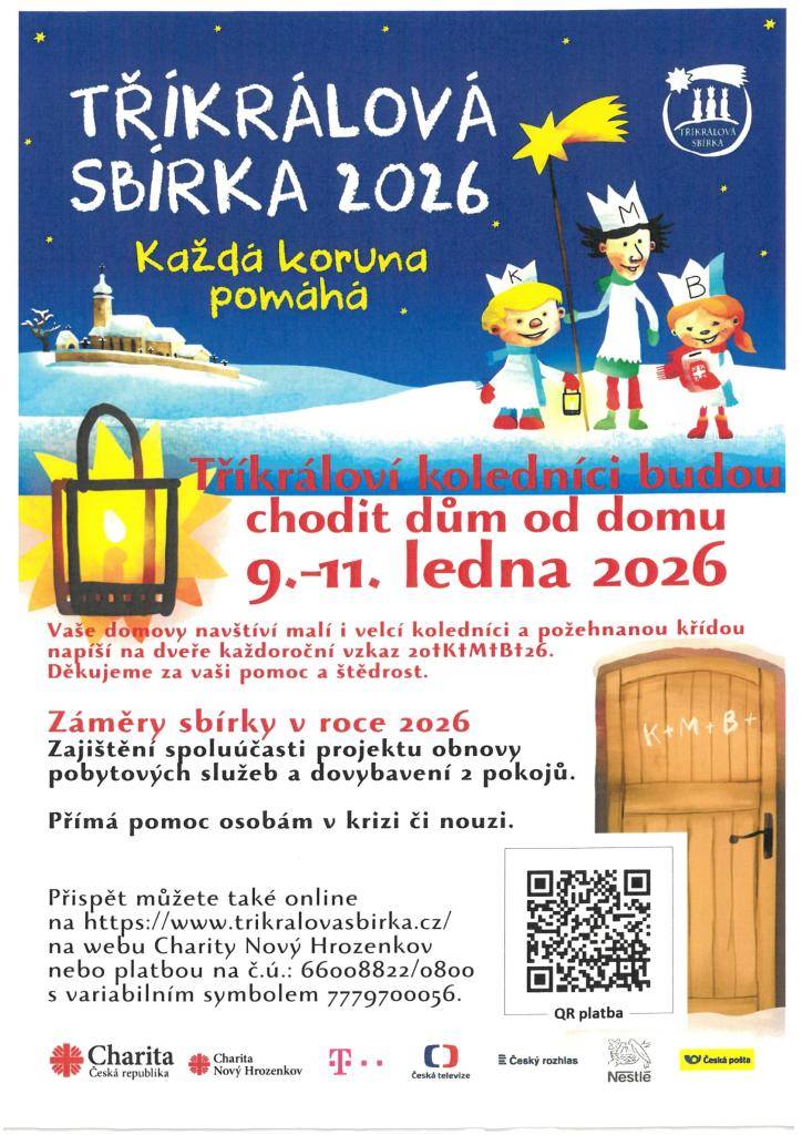 - Tříkrálová sbírka  - Uzavření sběrného dvora