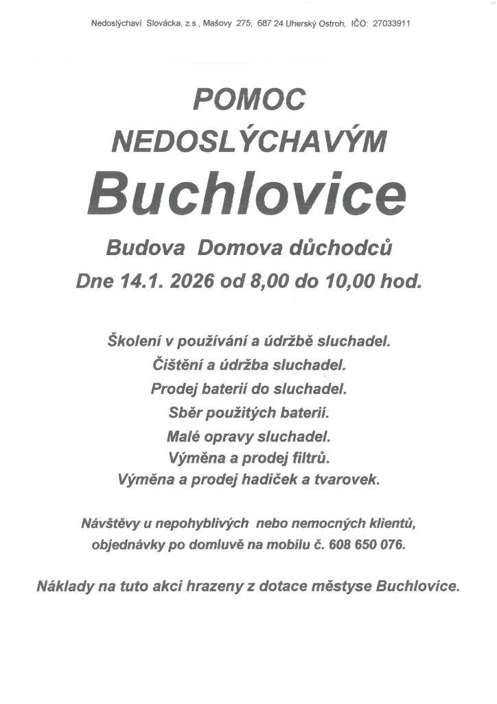 - ve středu 14.1.2026