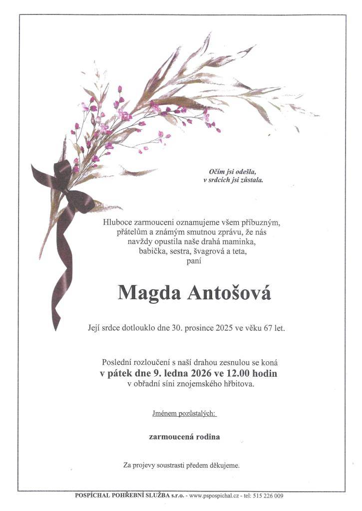 Parte Magda Antošová
