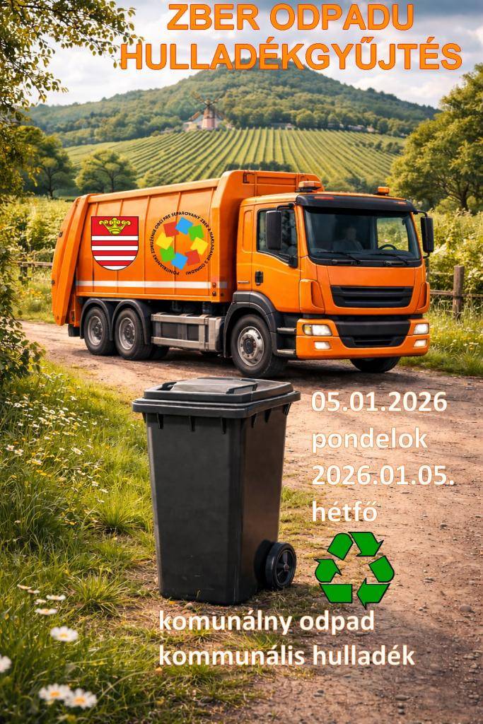 VÝVOZ ODPADU   HULLADÉKGYŰJTÉS