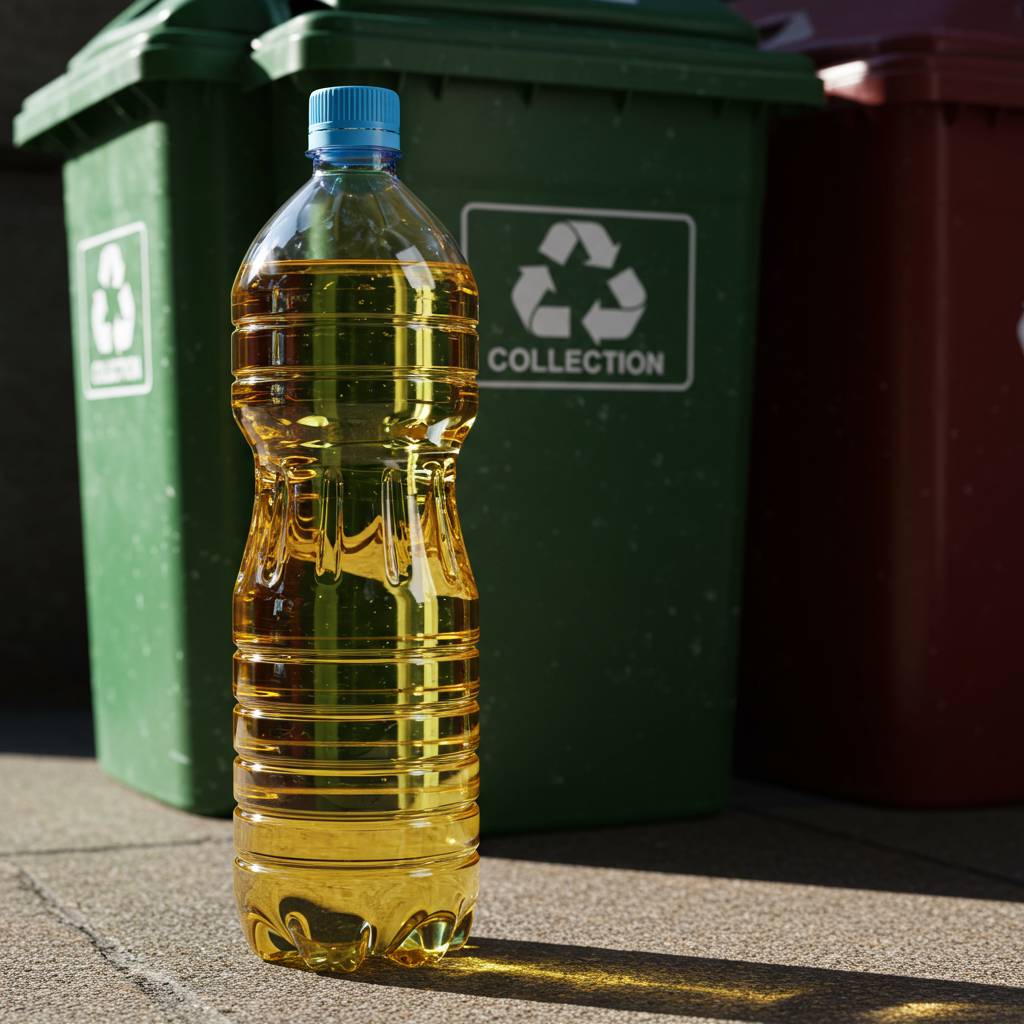 Použitý kuchyňský olej byste rozhodně neměli vylévat do odpadu, protože tuhne a zanáší potrubí. Jeho čištění je náročné na energii i finance. Místo toho stačí olej slévat do uzavřených PET lahví a tyto lahve vhodit do nádoby na sběr použitých olejů ve vaší obci. Tímto způsobem zajistíte ekologickou