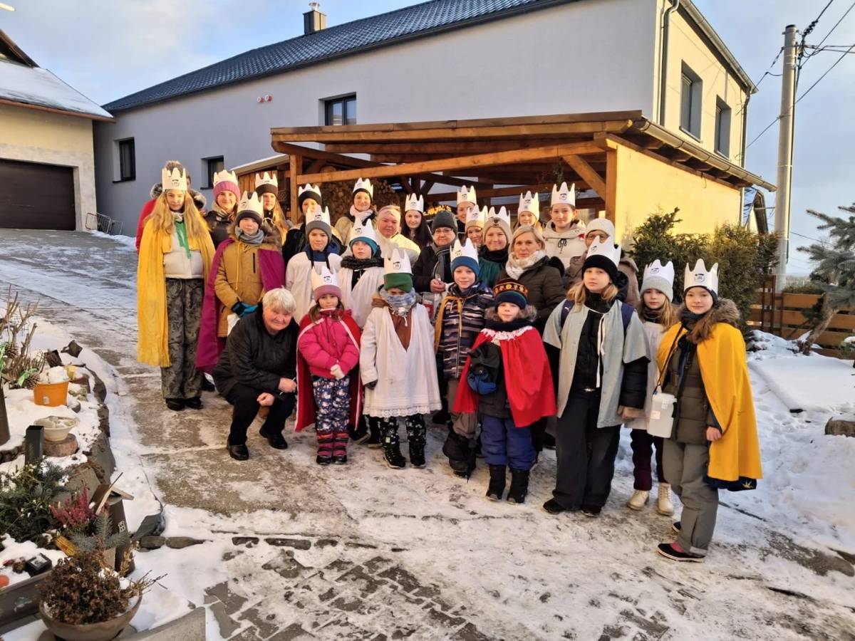 V sobotu 3. ledna 2026 proběhla v naší obci tradiční Tříkrálová sbírka, která je každoročně symbolem solidarity a pomoci potřebným.