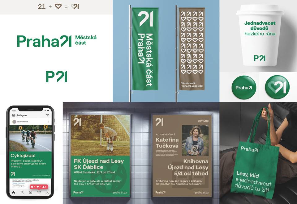 Jak se má MČ Praha 21 prezentovat v dalších letech? To je otázka, na kterou nyní můžete pomoci odpovědět i vy. Městská část Praha 21 ve spolupráci s grafickým studiem připravila návrhy nové vizuální identity a nyní vám dává prostor, abyste se zapojili do jejího výběru. Předložené návrhy navazují na rekoncepci grafické podoby Újezdského zpravodaje, která vznikla před více než dvěma lety a díky které se náš zpravodaj stal moderním, přehledným a čtivým periodikem. Nová vizuální identita tyto principy přenese i dále. Sjednotí se komunikace radnice k vám, občanům, na sociálních sítích, tiskovinách, nebo nových webových stránkách. Je důležité zdůraznit, že znak městské části a ostatní oficiální insignie zůstávají beze změny. Nejde tedy o nahrazení symbolů MČ Prahy 21, ale o jejich doplnění jednotným a srozumitelným vizuálním stylem, který pomůže lépe se orientovat v informacích a zlepší rozpoznatelnost sdělení městské části. Nyní můžete vyjádřit svůj názor i vy a hlasovat o předložených návrzích a vybrat ten, který vás nejvíc oslovil. Váš hlas pomůže rozhodnout o tom, jakou podobu bude mít komunikace MČ Praha 21 v příštích letech. Pro vybraný návrh můžete hlasovat zde:  Vizuální identita MČ Praha 21 až do 21. 1. 2026.   Děkujeme, že se zapojujete a pomáháte utvářet komunikační styl naší městské části.   Vaše Rada MČ Praha 21
