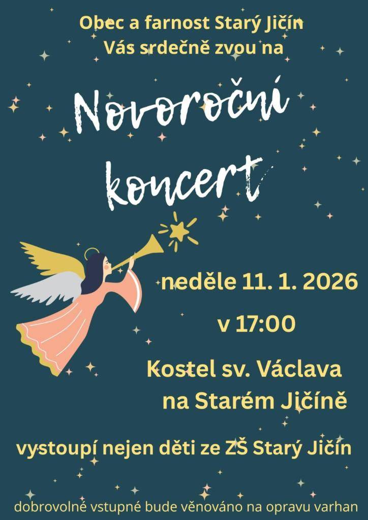 ovoroční koncert dětí ze ZŠ Starý Jičí